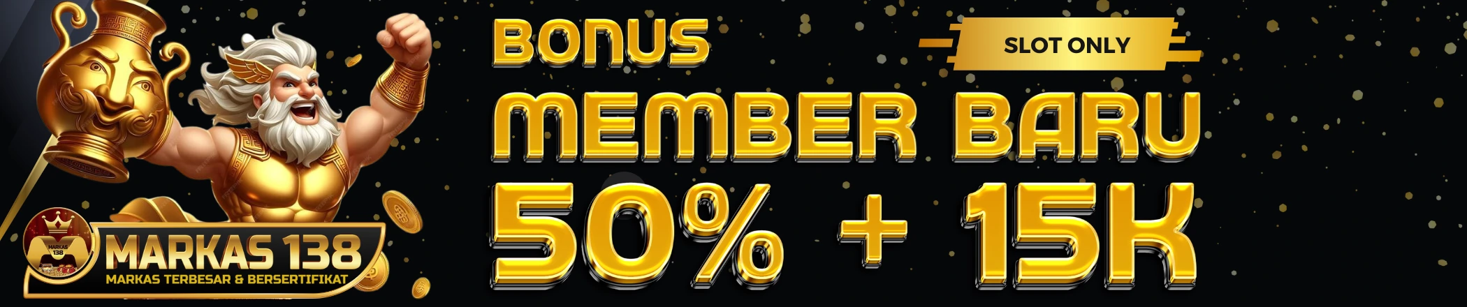 PROMO NEW MEMBER 50% + FREEBET